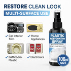 Plastic Spray Quickly Remove Yellowing Restore Car Trim  Ac Units  Appliances