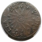 1786 Vermont Copper  Landscape  Vermontensium  Rr-6  Pcgs Xf40