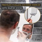 Shower Mirror  Shower Mirror Fogless For Shaving With A Removable Razor