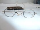 Antique Eyeglasse 1800 s Wire Frame With Case