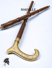 Victorian Old Style Walking Stick Carved Handmade Walking Cane For Collection