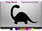 Brontosaurus Cute Dinosaur Jurassic Decal Car Window Sticker Choose Size Color