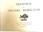 Rare      Drawings  Book By Frederic Remington 1897  Rare 1st  Edition 61 Plates