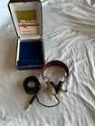 Pioneer Se-l40 Vintage Leather Stereo Headphones With Case Tested Working