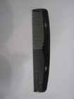 Pocket Hair Comb - 5  Inch Black - Flex  Rubber Unbreakable - Usa Seller  - New
