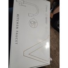 Modern Matte Black Pull Down Kitchen Faucet Single Handle Sink Mixer Tap Nib