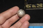 Rare Ancient Roman Glass Pot With Iridescent Patina In Perfect Condition