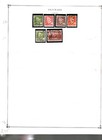 Collection  Denmark Part A Scott Pages  1941 1975  Cat  194  Mint   Used