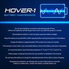 Hover-1 Rocket Electric Self Balancing Hoverboard With 6 5    Led Light-up Wheels