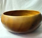 Vtg   Hawaiian Wood  Calabash  Bowl  11   1 2 X 5   1 4 Hawaii