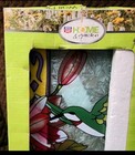 Hummingbird Stained Glass Window Panel - Hanging Art Decor Bird Floral New