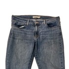 Levi s 711 Skinny Jeans Womens Size 31 Medium Wash Stretch Denim Blue