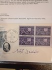 W c  Fields Signed Autographed Fdc  acting   Comedy Legend     d 1946  Coa