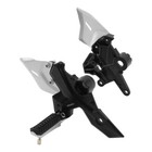 Driver Rider Footrests Footpegs Bracket Fit For Kawasaki Ninja 650 Z650 2017-25