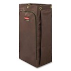 Rubbermaid Commercial 1966885 25-gal  Zippered Cleaning Cart Bag - Brown New
