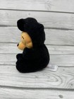 Disney Winnie The Pooh In Black Bear Costume Bean Bag Plush Stuffed Animal Toy
