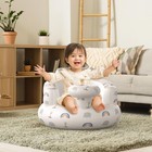 Glotika Inflatable Baby Floor Seat Chair 3 Months  Foldable Portable