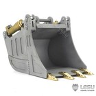 1 14 Lesu Rc Hydraulic Excavator Pc360 Et30h Et26l Openable Closable Bucket