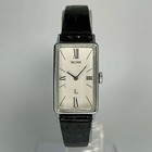 Seiko Authentic Leciel Vintage Manual Wind Rectangular Wrist Watch 20x38mm