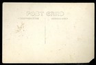 Vintage Postcard Rppc Baseball Player In Uniform Sliding Into Base Early Action