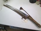 Ww2 Japanese Officers Gendito Sword Wi Scabbard Signed Yasunori Yasukuni Shrine
