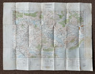 Ww1 British Army War Map Salonika  - Turkey  Named Original
