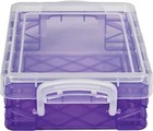 Super Stacker Plastic Crayon 1 Count  pack Of 1   Assorted Color May Vary 