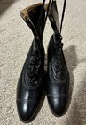 Antique 1910-20s Dr  Campbell s Health Shoes boots Leather Goodyear Wingfoot A37