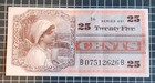 Military Payment Certificate Mpc Series 661 25c Crisp Ef