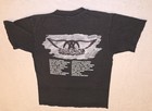 Vintage 1993 Aerosmith Get A Grip Tour T-shirt Giant Brand Black Size L Original
