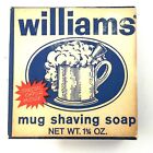 Vintage Williams Mug Shaving Soap New Old Stock 1950   s Great Movie Or Tv Prop