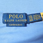 Polo Ralph Lauren T-shirt Men Xxl Blue Custom Slim Fit Crew Neck Logo  65 Nwot