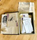 1936 Western Union Telegrams Condolences Family Letters Ephemera Lot Vintage