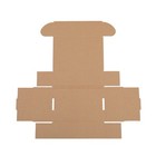 50 White Yellow Corrugated Shipping Boxes 6x4x2 Inches For Mailing Packaging