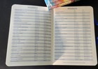2027-2028  2 Year Pocket Planner Calendar With Vinyl Cover    free Shipping 