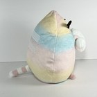 Pusheen Pastel Rainbow Kitty Cat Plush Holding A Cloud 8    Gund Stuffed Animal