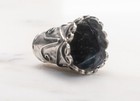 Vintage Taxco Mexico Ornate Sterling Silver Thimble