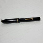 Vintage 14k Gold Nib Fountain Pen Eb Warranted  Ring Top  Lever Fill