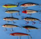 Lot Of Nine Mixed  L   S Mirrolures  3 5 -4 5    Free Shipping 