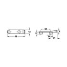 Soft Close Kitchen Door Damper   Bracket  Cabinet Cupboard Door Stopper