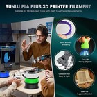 Sunlu Pla  Filament 1 75   - 0 02mm 1kg Pla Plus 3d Printer Gray No Clogged