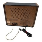 Vintage Toshiba Radio Model Rh-541f Black Wood Veneer Japan C 1973 Video