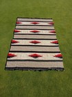 Navajo Rug Antique Native American Indian Blanket Transitional Weaving 81x50