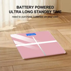 Digital Body Weight Scale Highly Accurate Scale For Weight Led Display Pink