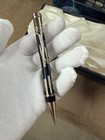 Parker Duofold Special Edition Mosaic Pencil  black pearl grey  platinum  - Nos