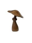 Wood Mushroom Vintage Mid Century Modern  Wooden Sculpture 7   