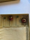 Vintage Christmas Swizzle Sticks  And Present Glass Set Of 4