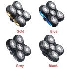 5 Head Shaver Replacement Blades For Electric Razor - Bald Free Size  Black