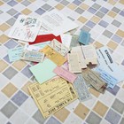 Rare  Vintage  Over 40 Tickets  Hard Tickets  Train  Railway  Admission Ticket 