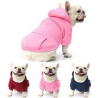Comfy Winter Dog Hoodie - Hooded Sweatshirt For Small Dogs Comfortable Warm